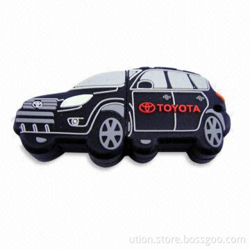 USB Flash Stick in Car Design, 1 to 64GB Memory Capacity, Supports USB1.1 and 2.0 Interfaces